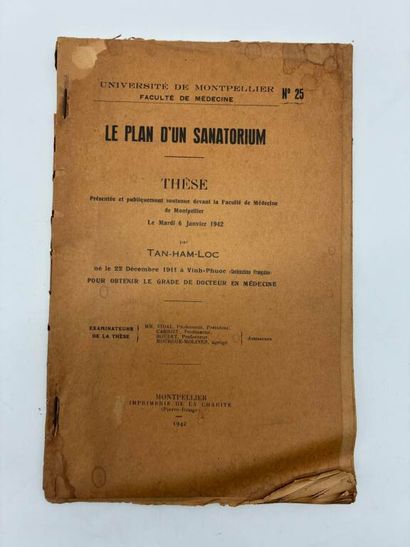 [MANETTE - MEDECINE]. Set of 13 medical theses...