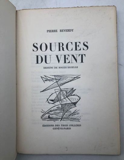 REVERDY, Pierre and BRIELLE, Roger. Sources...