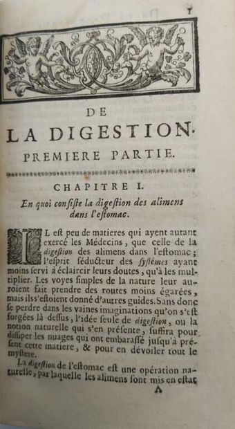 HECQUET, Philippe. De la digestion et des...