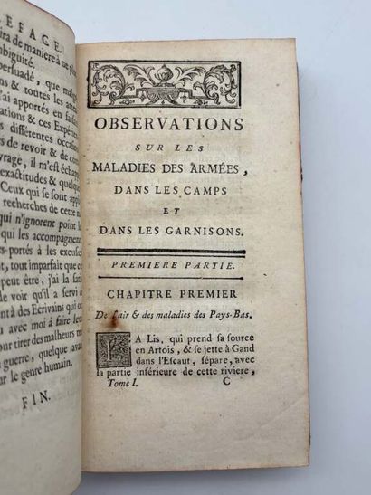 PRINGLE, John. Observations on the Diseases...