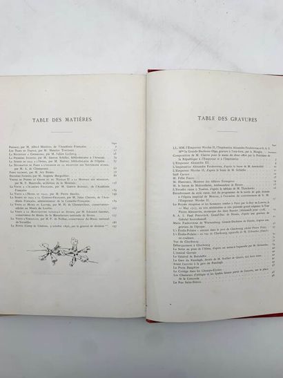 [NICOLAS II]. October 5-9, 1896. Cherbourg-Paris-Châlons.
Published...