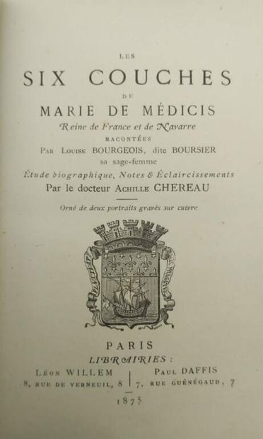 [MANETTE - MEDECINE]. Set of 9 volumes including:...