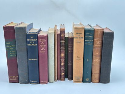[CONTROLLER - PSYCHOLOGY]. Set of 13 volumes...