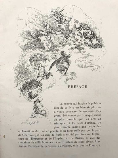 [NICOLAS II]. October 5-9, 1896. Cherbourg-Paris-Châlons.
Published...