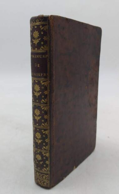 PREVOST, Claude-Joseph. Principles of jurisprudence...