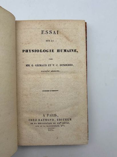 GRIMAUD DE CAUX, Gabriel and COUILLARD-DUROCHER,...