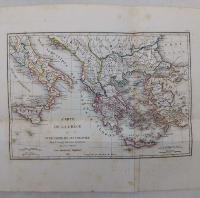 BARTHELEMY, Jean-Jacques. Atlas du Voyage...