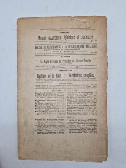 DUREY, Louis. La Médecine Occulte de Paracelse...