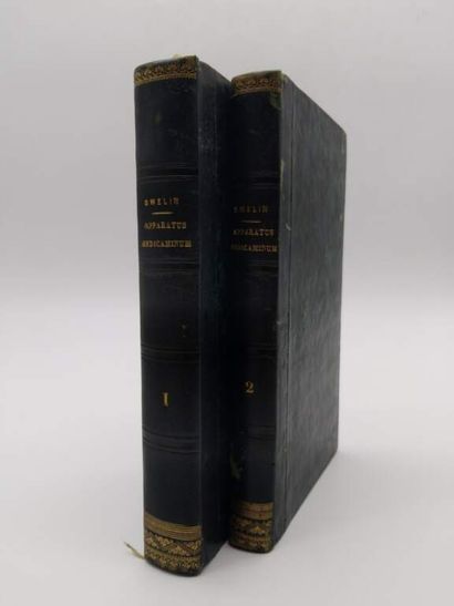 GMELIN, Johann Friedrich. Apparatus medicaminum...