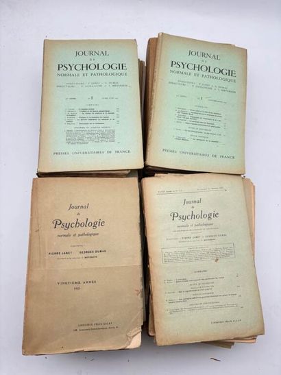 [JOYSTICK - PSYCHOLOGY]. Set of 40 psychology...