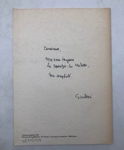 GUILLEVIC, Eugène and GOUX, Claudine. Autrefois.
Published...
