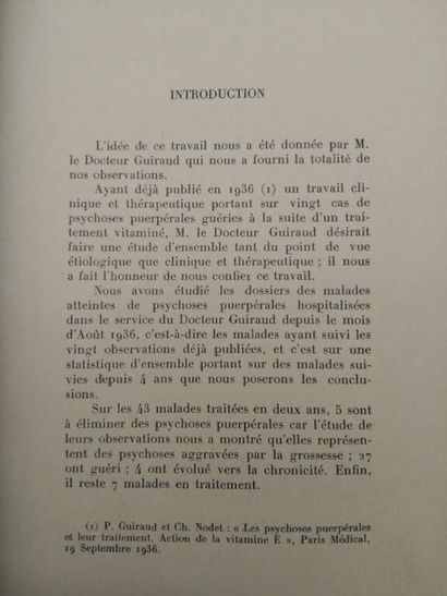 [MANETTE - PSYCHOLOGY, HYDROLOGY]. Set of...