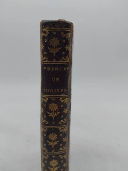 PREVOST, Claude-Joseph. Principles of jurisprudence...