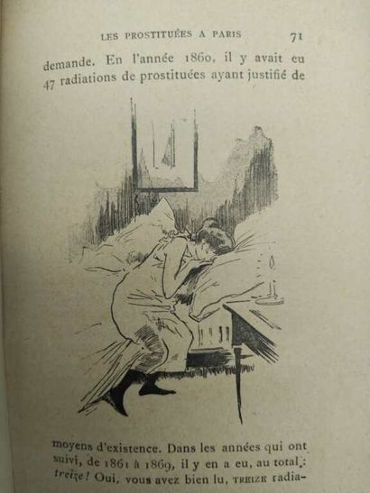 [PROSTITUTION]. Prostitutes in Paris. Notes...
