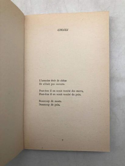 GUILLEVIC, Eugène. Terraqué. Poems.
Published...