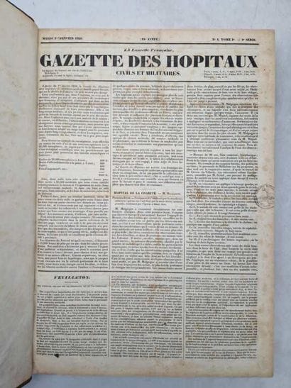 [MANETTE - MEDECINE]. La Lancette Française,...