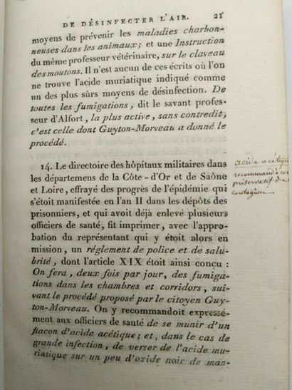 GUYTON DE MORVEAU, Louis-Bernard. Traité...