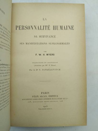 MYERS, Frederic William Henry. The Human...