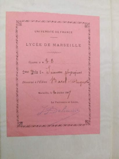 [MANETTE - SCIENCES NATURELLES]. Set of 10...
