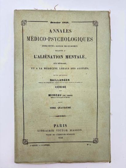 [MANETTE - PSYCHOLOGIE]. Reunion of nine...