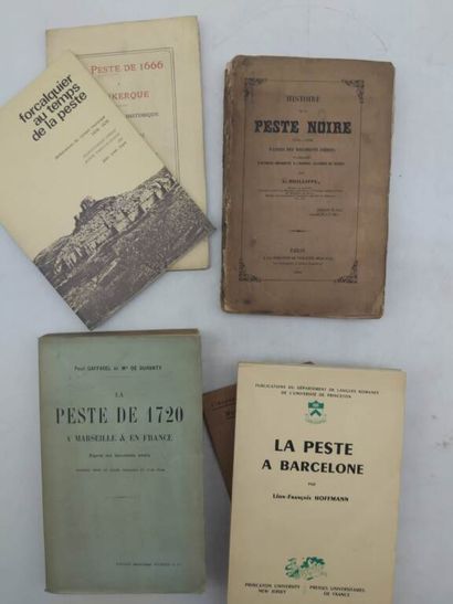 [MANETTE - PESTE]. Set of 7 volumes including:...