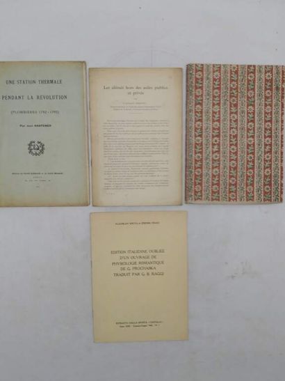 [HANDLE - PSYCHIATRY]. Set of 15 theses orb...