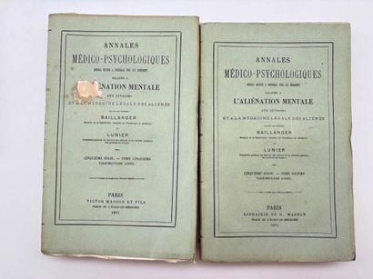 [MANETTE - PSYCHOLOGIE]. Reunion of nine...