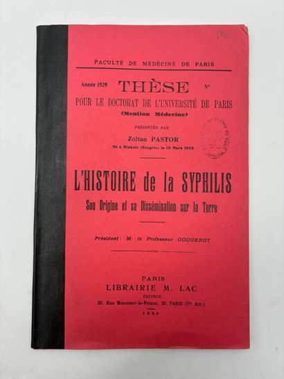 [MANETTE - MEDECINE]. Set of 15 medical theses.

Set...