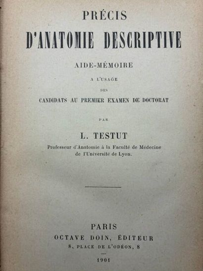 [MANETTE - MEDECINE]. Medicine set in 12...