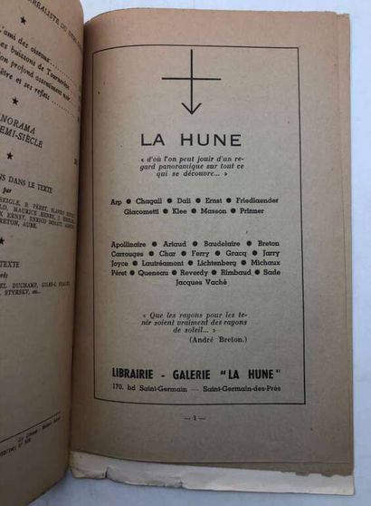 [SURREALISM]. Almanach surréaliste du demi-siècle.
Published...