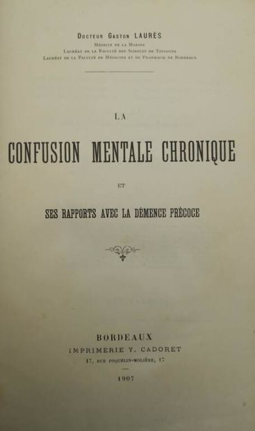 [JOYSTICK - PSYCHIATRY]. Collection of 4...
