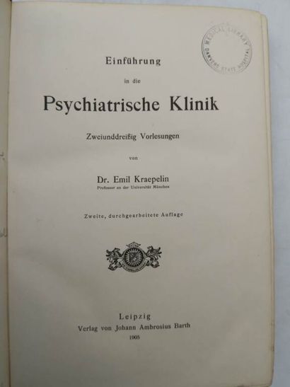 [JOYSTICK - PSYCHIATRY]. 12 volumes including...