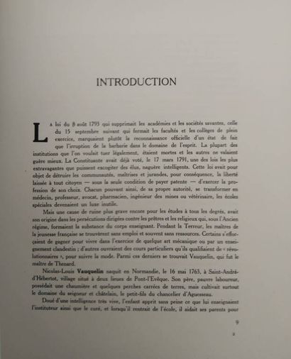 THENARD, Paul. Un grand français, le chimiste...