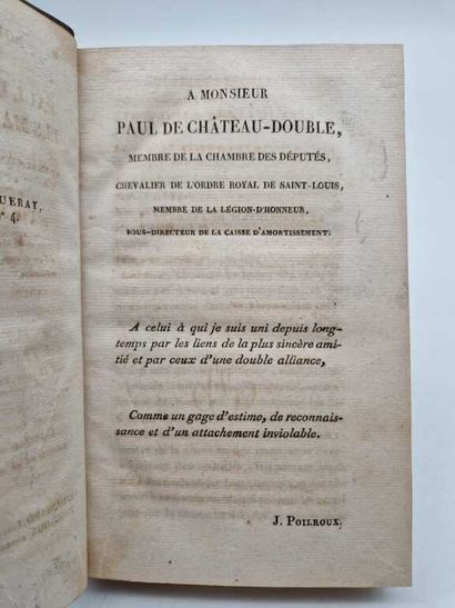POILROUX, Jacques. Nouvelles Recherches sur...