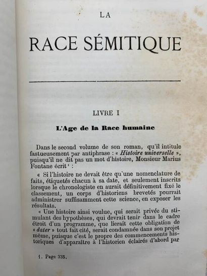 VIBERT, Theodore. The Semitic race.
Published...