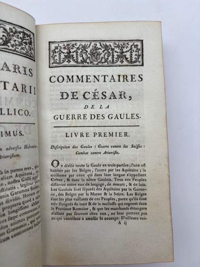 JULES CAESAR, Caius Julius Caesar dit. Commentaries...