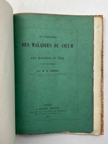 RENDU, Henri James Louis. De l'influence...