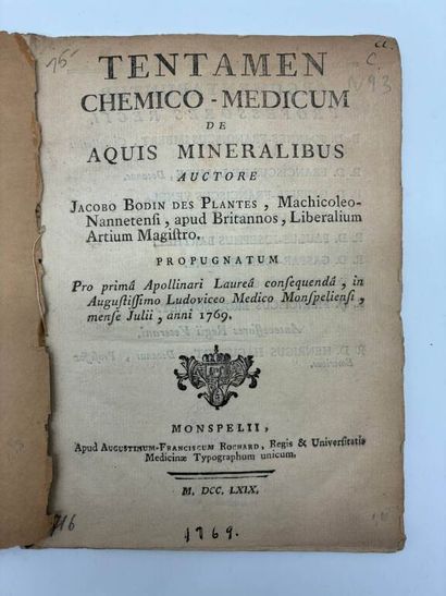[MANETTE - MEDECINE]. Set of 28 medical books...