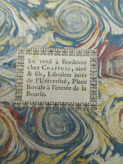 SAINT-YVES, Charles de. Nouveau traité des...