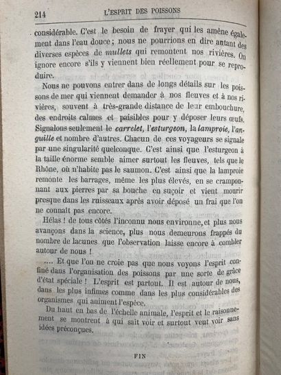 LA BLANCHÈRE, Henri de. L'Esprit des poissons.
Published...