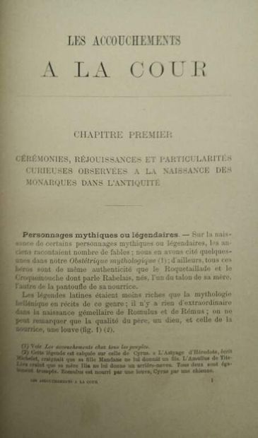WITKOWSKI, Gustave-joseph. Set of 2 volumes...
