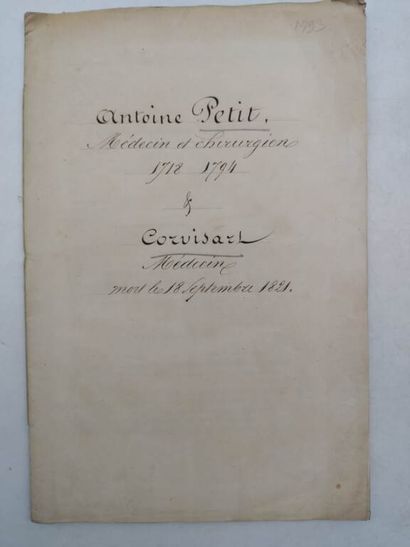 [HANDLE - PSYCHIATRY]. Set of 20 theses including:...