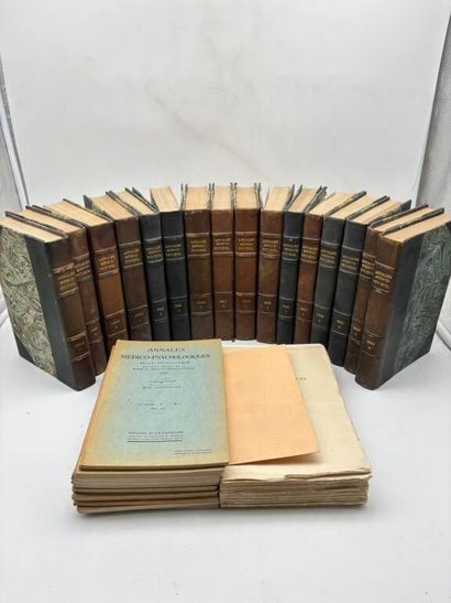 [HANDLE - PSYCHOLOGY]. Set of 27 volumes...
