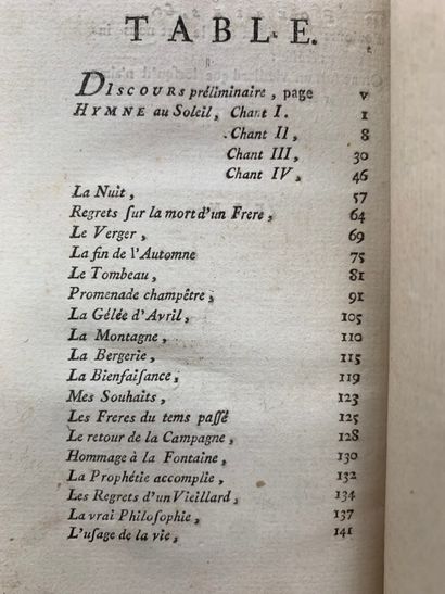 REYRAC, Philippe Laurens de. Hymne au soleil,...