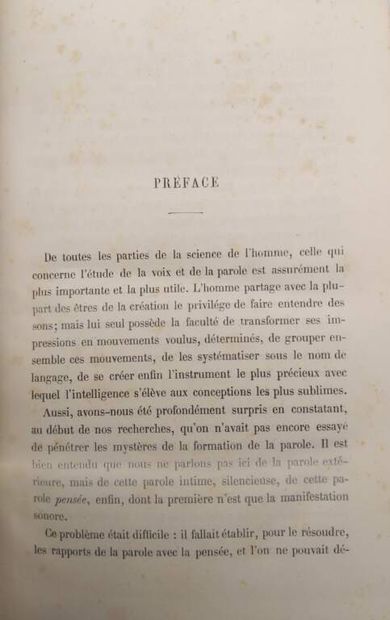 FOURNIE, Edouard. Physiology of voice and...