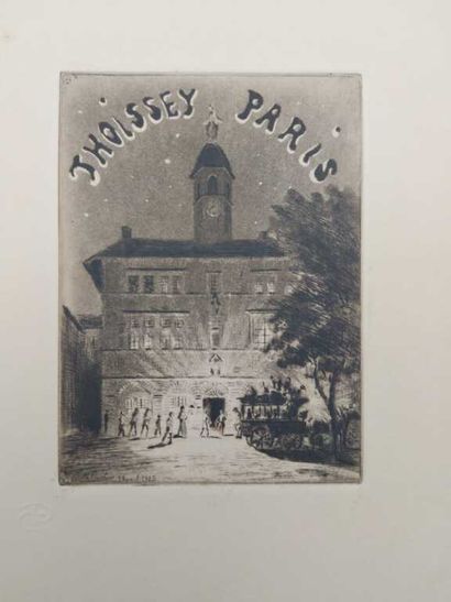 PINET, Charles. Etchings by Charles Pinet...