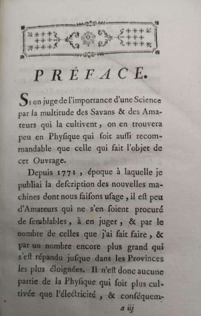 SIGAUD DE LA FOND, Joseph-Aignan. Précis...
