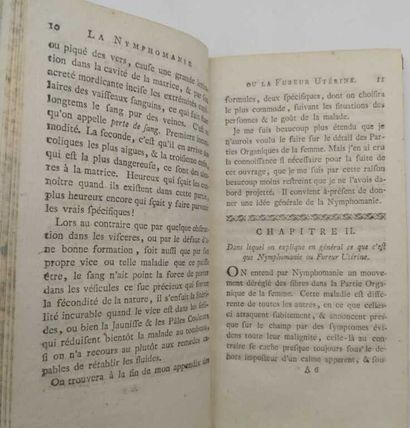 BIENVILLE, J.D.T. de. La Nymphomanie, ou,...