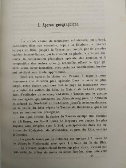 [MINERAL WATERS]. Traité sur les eaux minérales...
