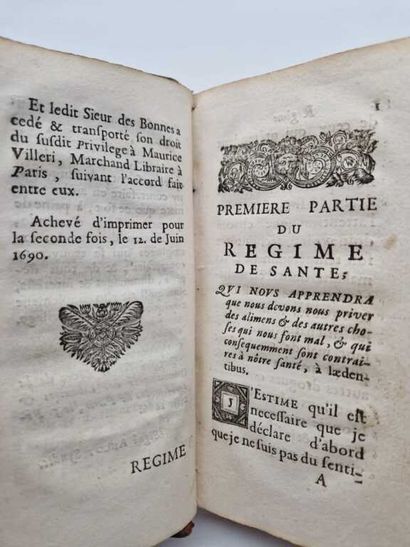PINSONNAT, François. Regime de Santé, pour...
